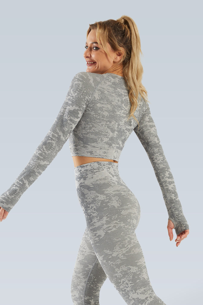 Urban Camo Seamless Long Sleeve