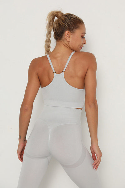 Flex Ruched Racerback Sports Bra