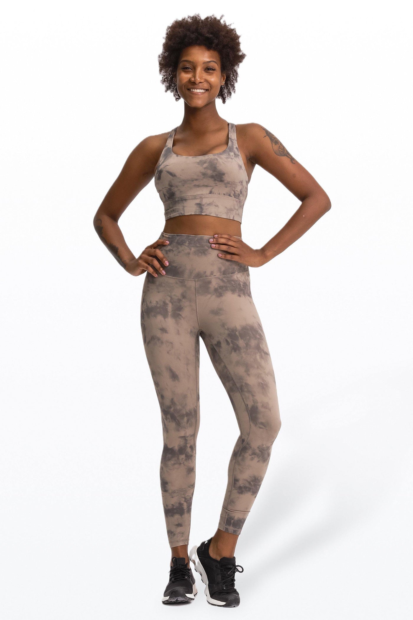 AirCloud High Waist Legging - Tie Dye