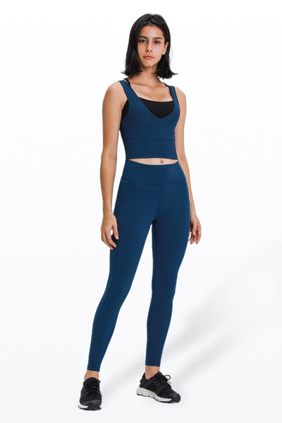 AirCloud High Waist Legging With Side Pockets