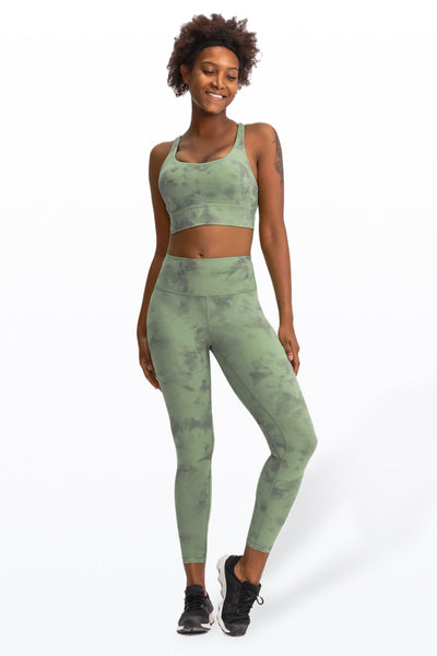 AirCloud High Waist Legging - Tie Dye