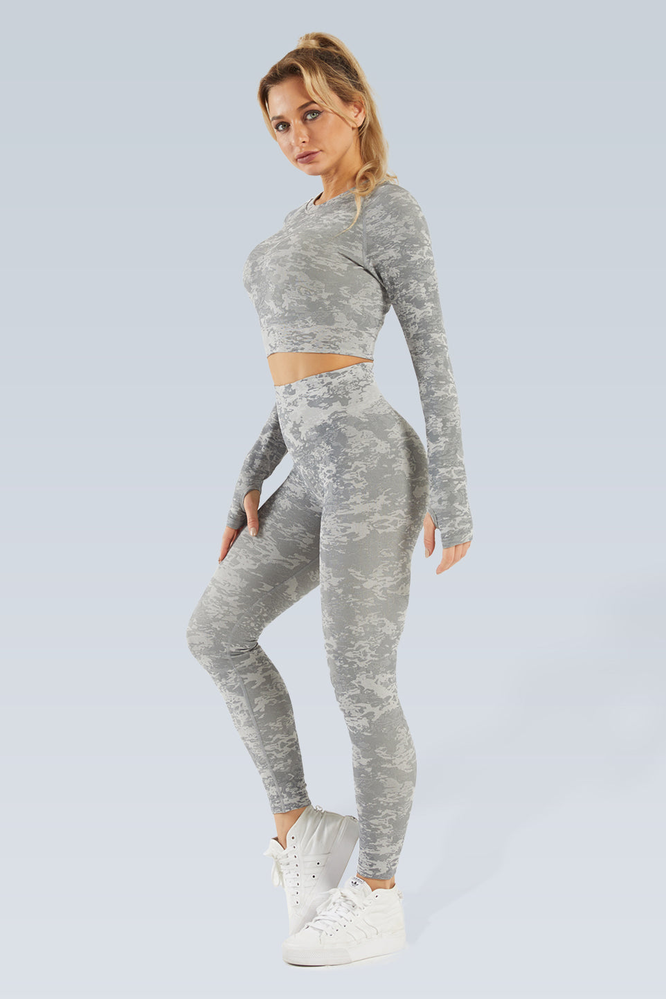 Urban Camo Seamless Long Sleeve