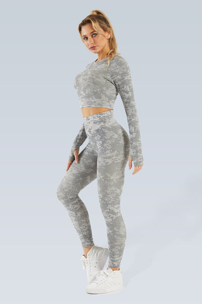 Urban Camo Seamless Long Sleeve