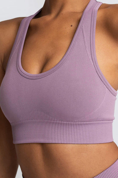 Effortless Basic Essentials Racerback Seamless Workout Set - 2 Pieces