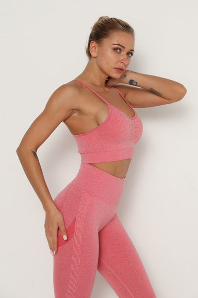 Flex Ruched Racerback Sports Bra