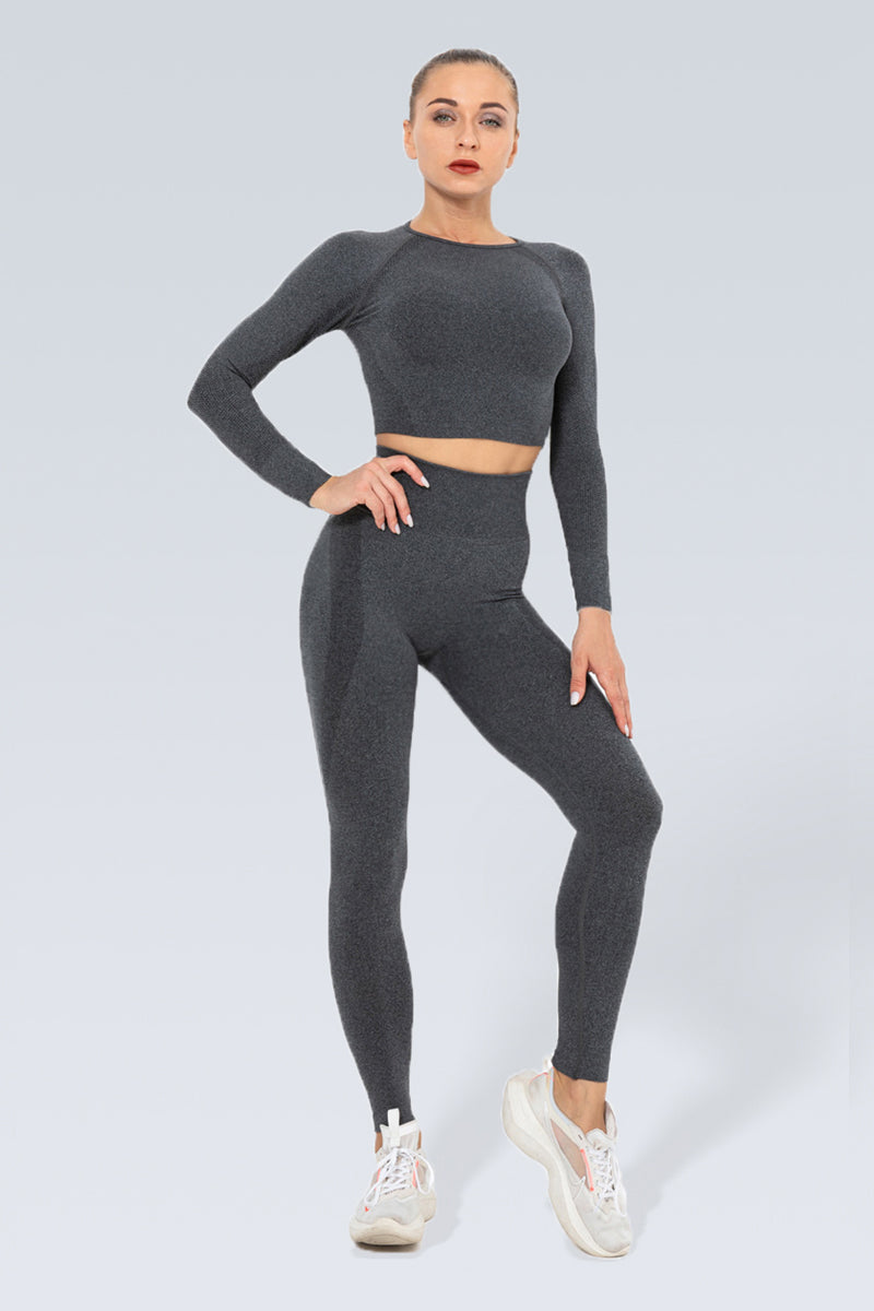 Push Up Seamless Long Sleeve