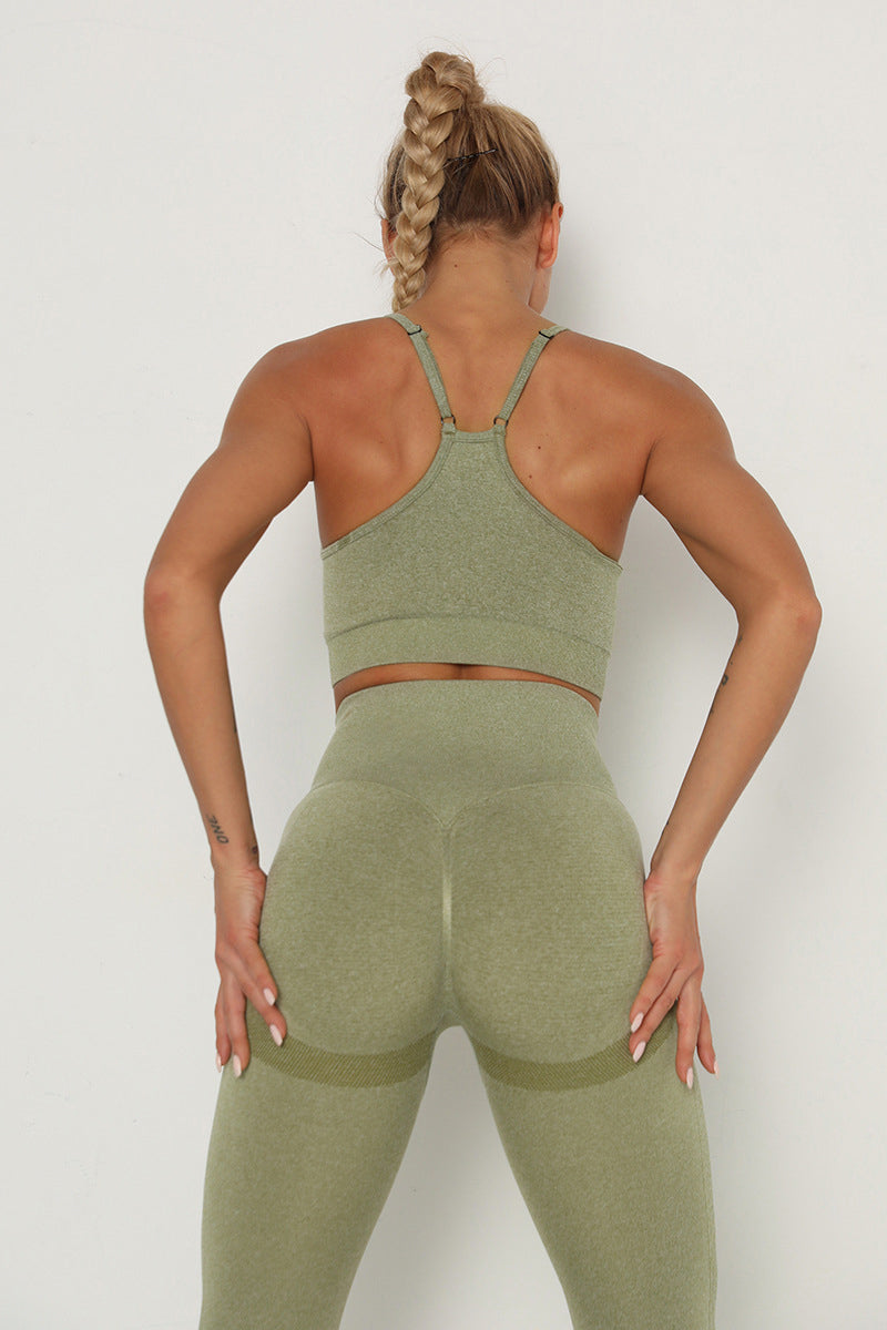 Flex Ruched Racerback Sports Bra