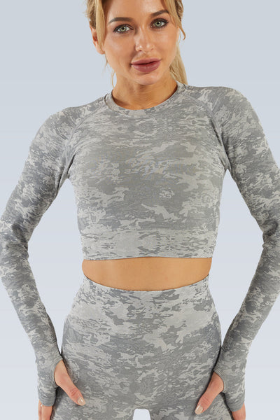 Urban Camo Seamless Long Sleeve
