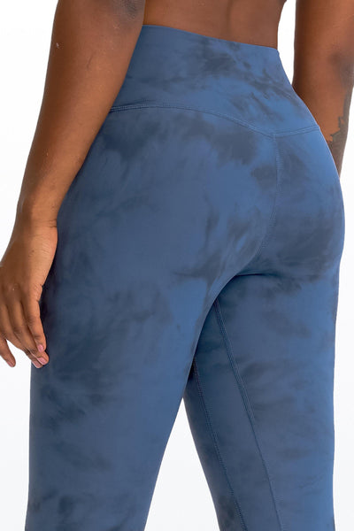 AirCloud High Waist Legging - Tie Dye