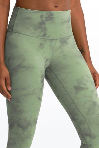 AirCloud High Waist Legging - Tie Dye