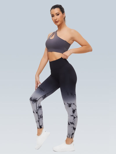 Gradient Tie Dye Scrunch Seamless Legging