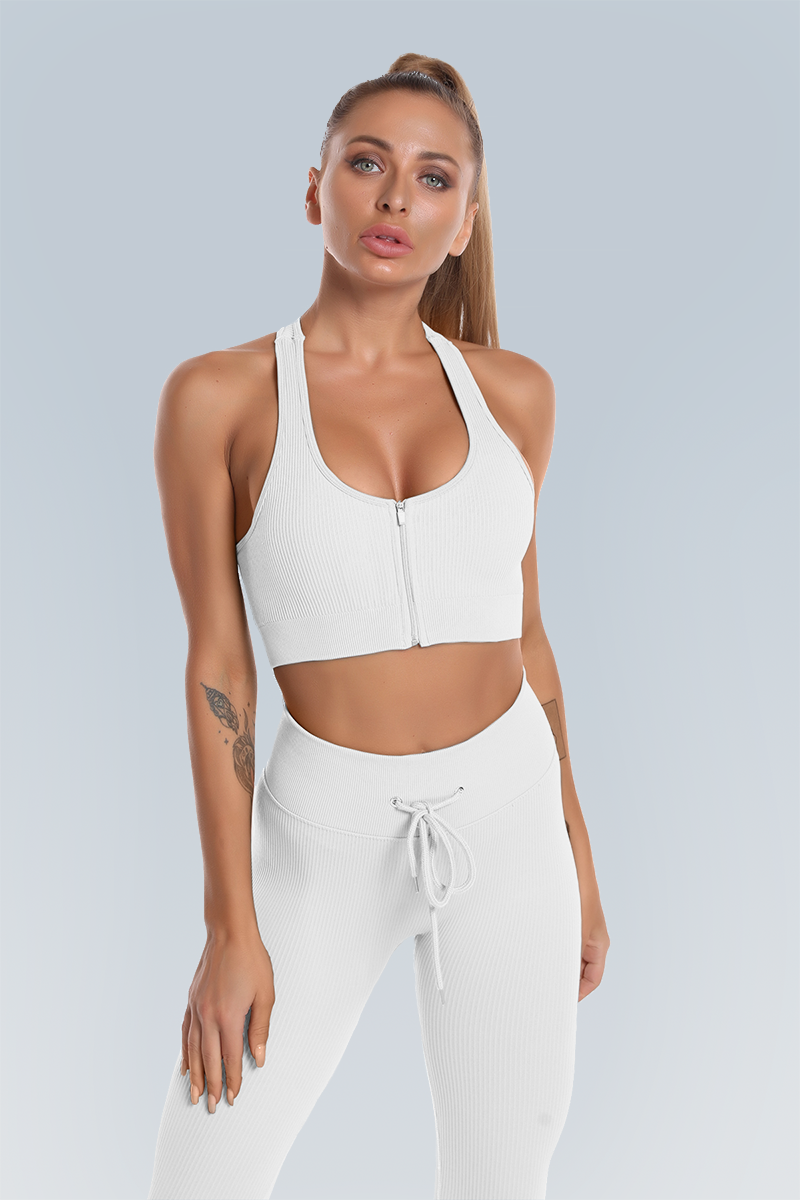 Studio-To-Street Seamless Ribbed Sports Bra