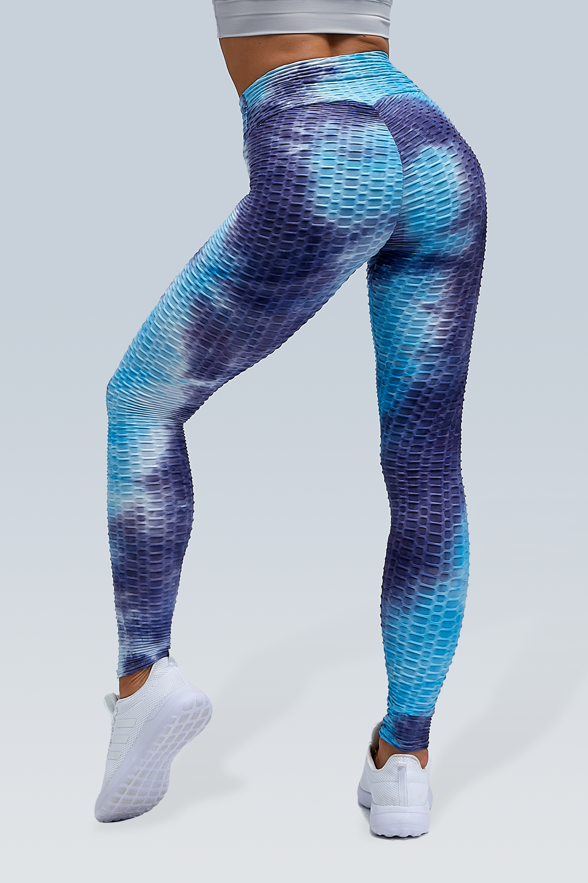 Booty Lifting Bubble Scrunch Legging - Tie Dye