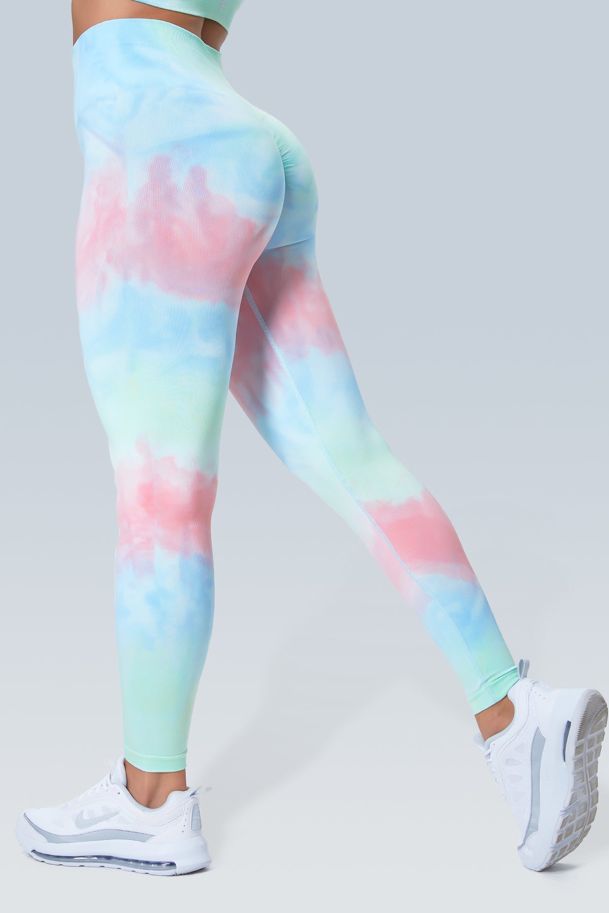 Booty Lifting Galaxy Dye Seamless Scrunch Legging