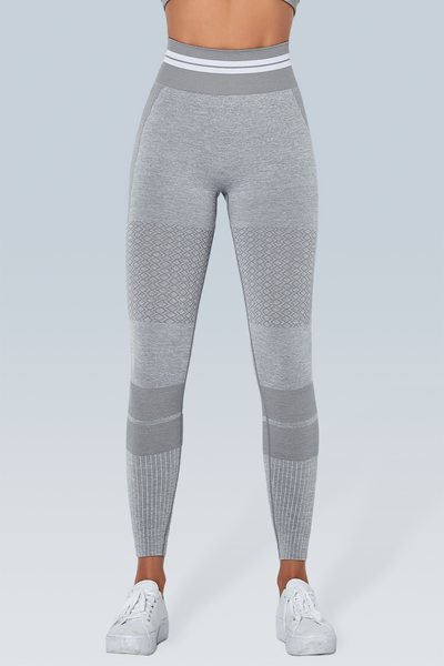 Knitted Stripe Seamless Legging