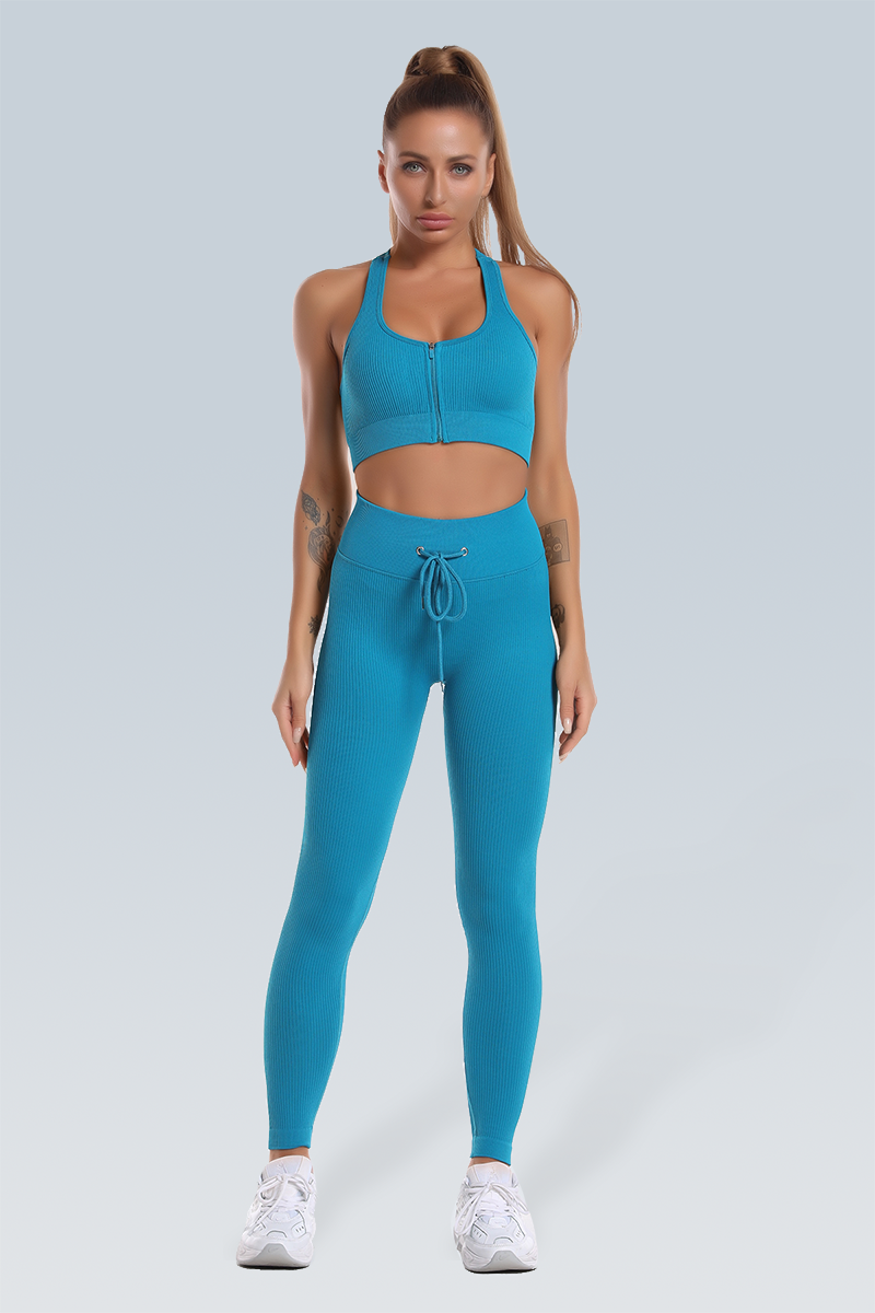 Studio-To-Street Seamless Ribbed Sports Bra