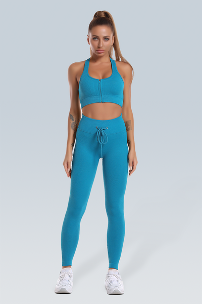 Studio-To-Street Seamless Ribbed Sports Bra