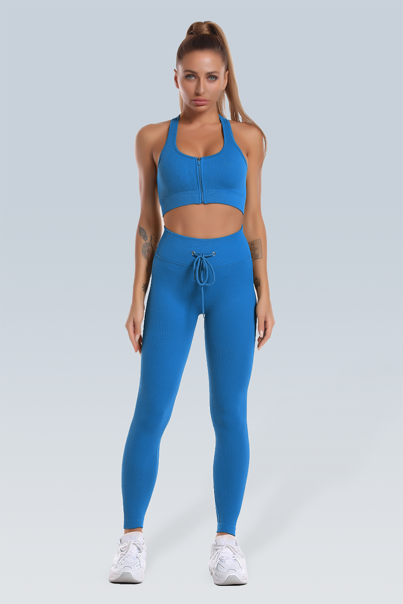 Studio-To-Street Seamless Ribbed Sports Bra