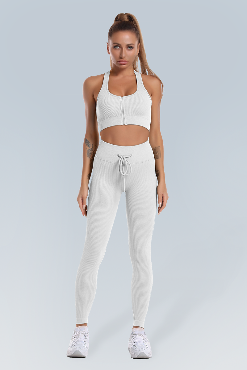 Studio-To-Street Seamless Ribbed Sports Bra