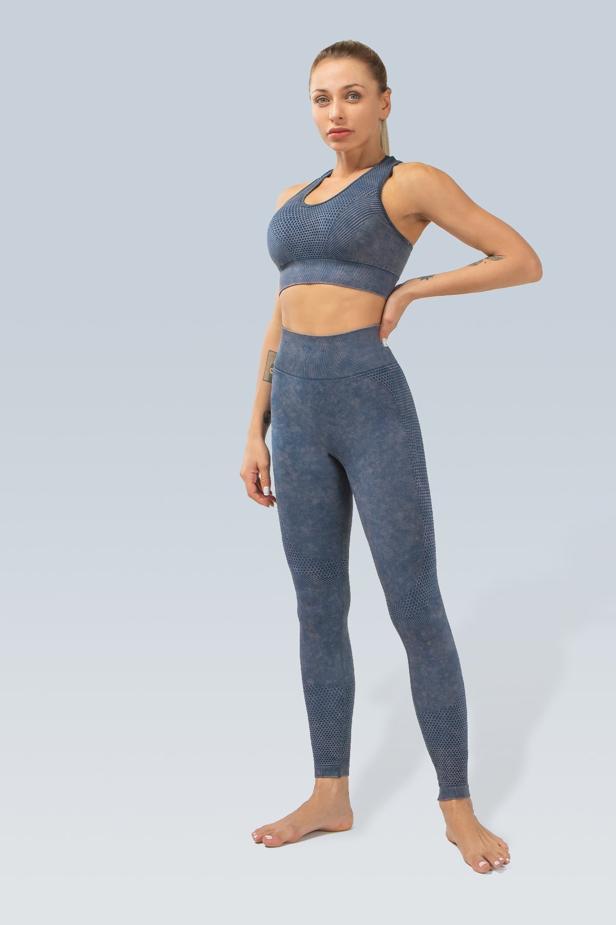Marble Dye Seamless Legging
