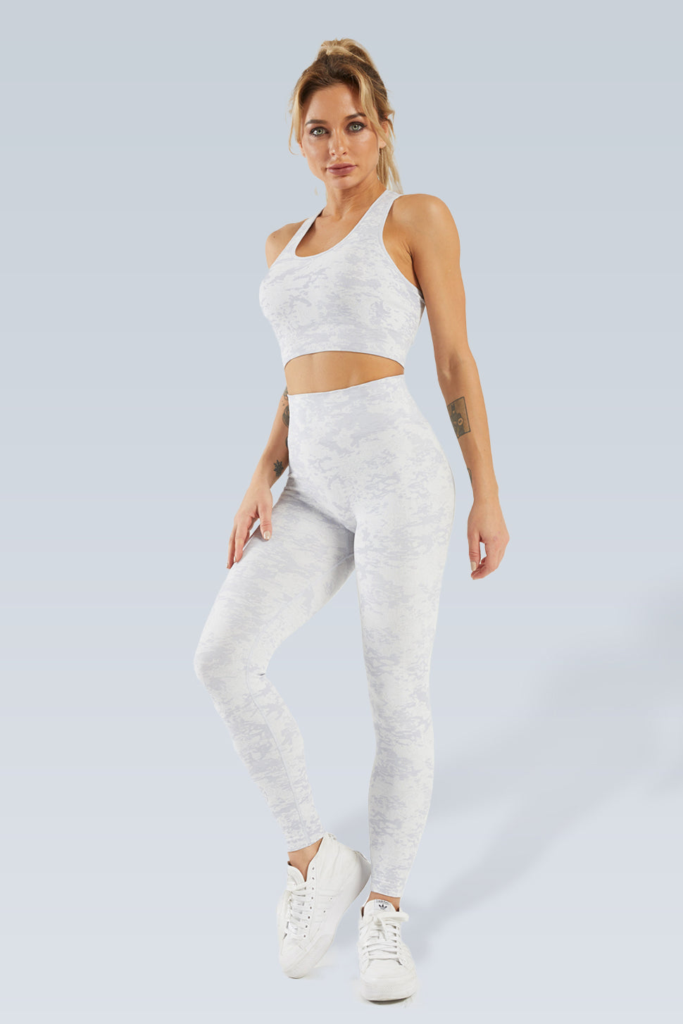 Urban Camo Seamless Racerback Bra