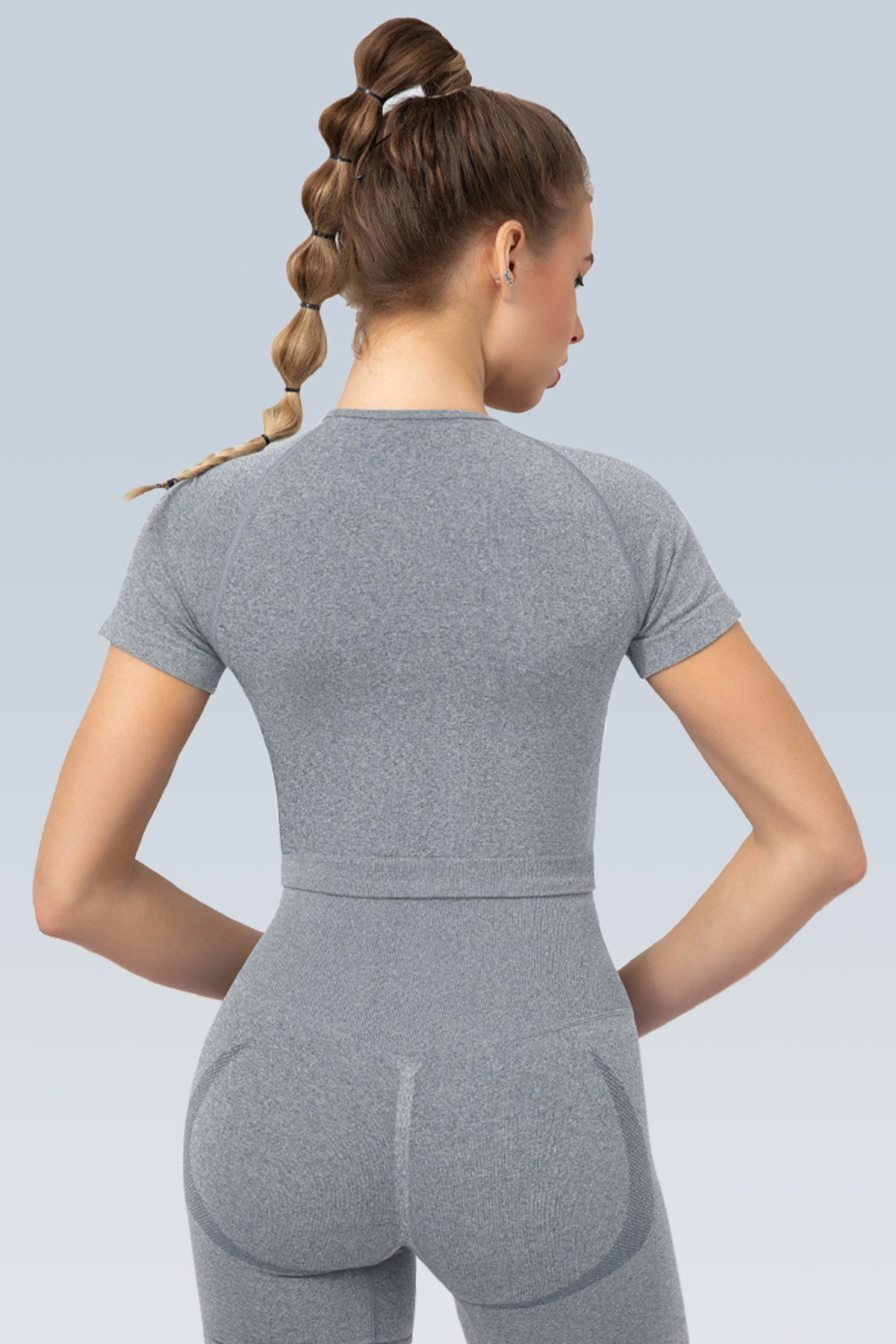 WaveLine Contour Ruched Seamless Short Sleeve