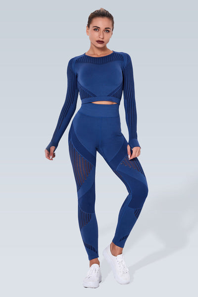 Slice Breathe Mesh Seamless Legging