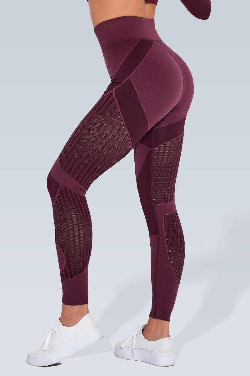 Slice Breathe Mesh Seamless Legging