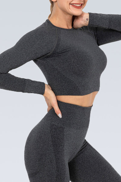 Push Up Seamless Long Sleeve