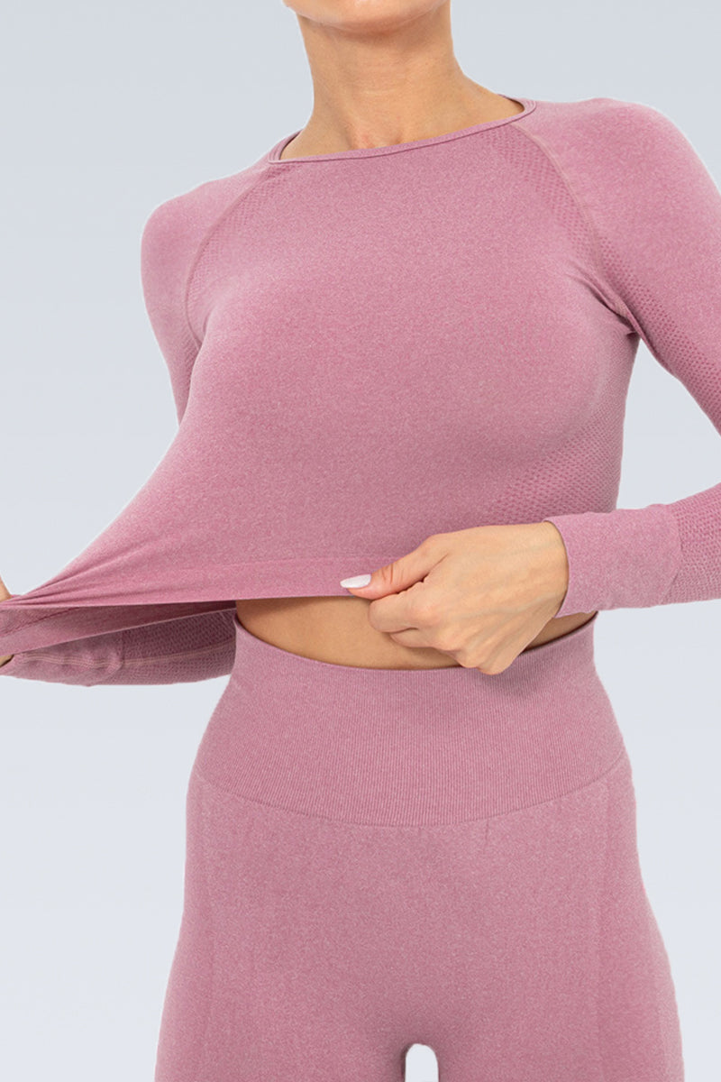 Push Up Seamless Long Sleeve