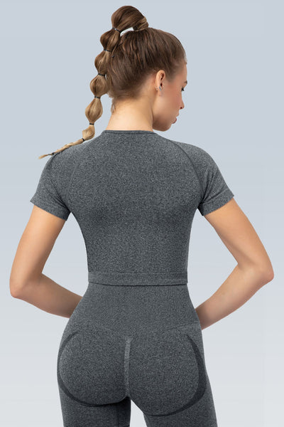 WaveLine Contour Ruched Seamless Short Sleeve