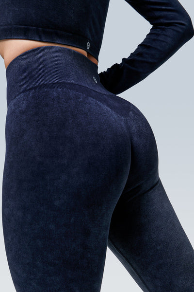 Acid Wash Seamless Legging