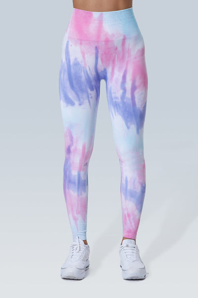 Booty Lifting Galaxy Dye Seamless Scrunch Legging