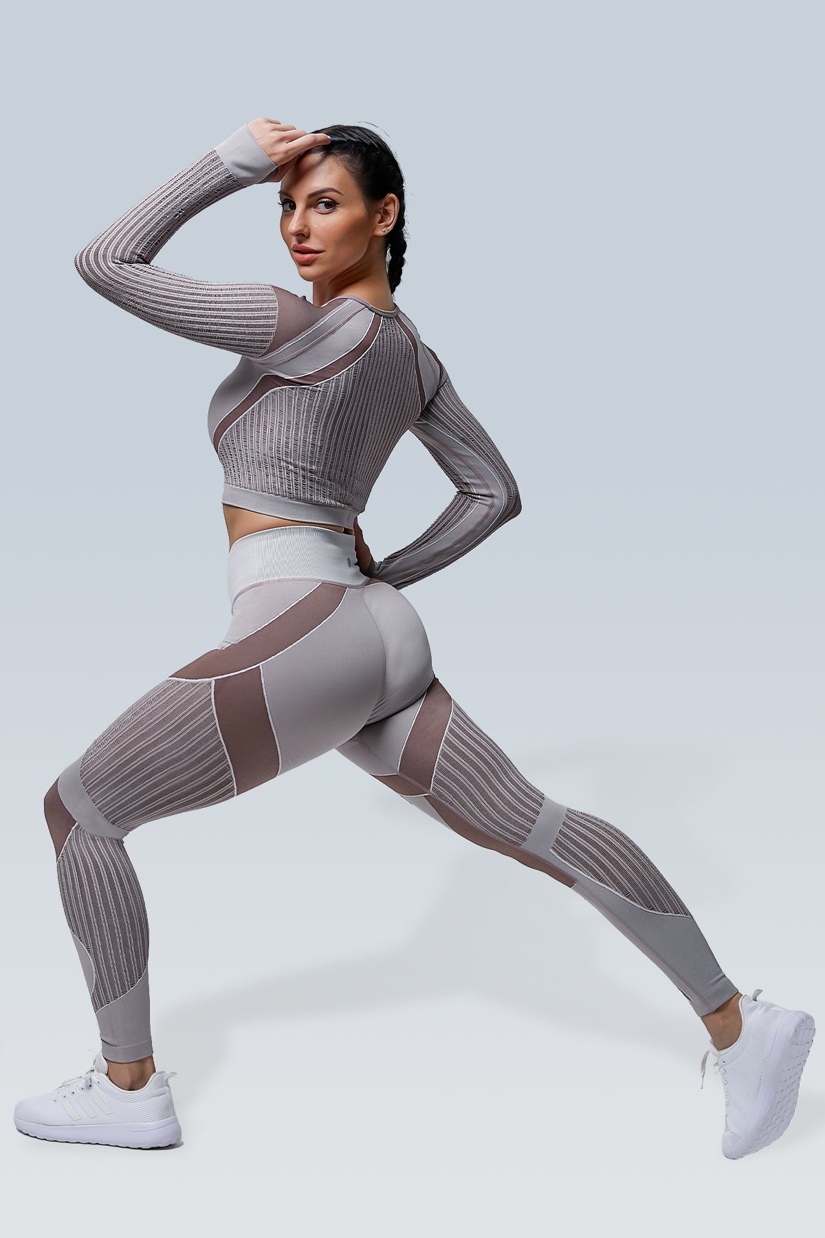Slice Breathe Mesh Seamless Legging