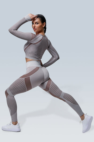 Slice Breathe Mesh Seamless Legging