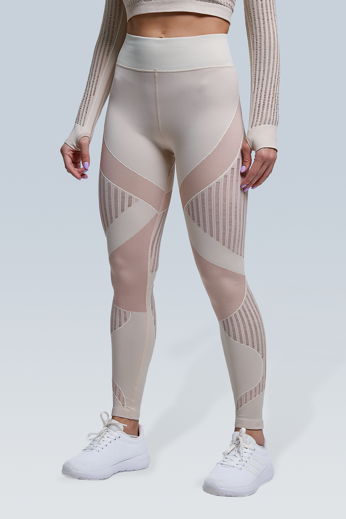 Slice Breathe Mesh Seamless Legging