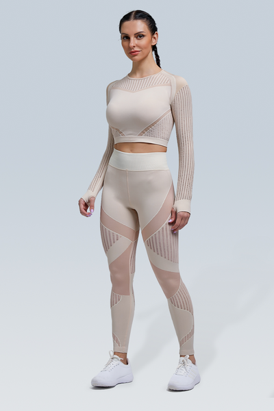 Slice Breathe Mesh Seamless Legging