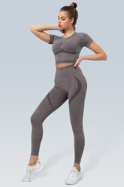 WaveLine Contour Ruched Seamless Short Sleeve