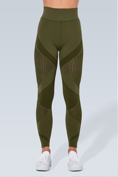 Slice Breathe Mesh Seamless Legging