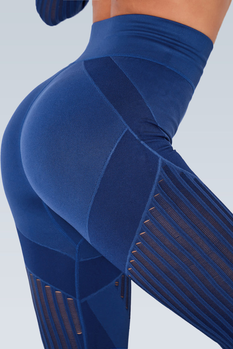 Slice Breathe Mesh Seamless Legging